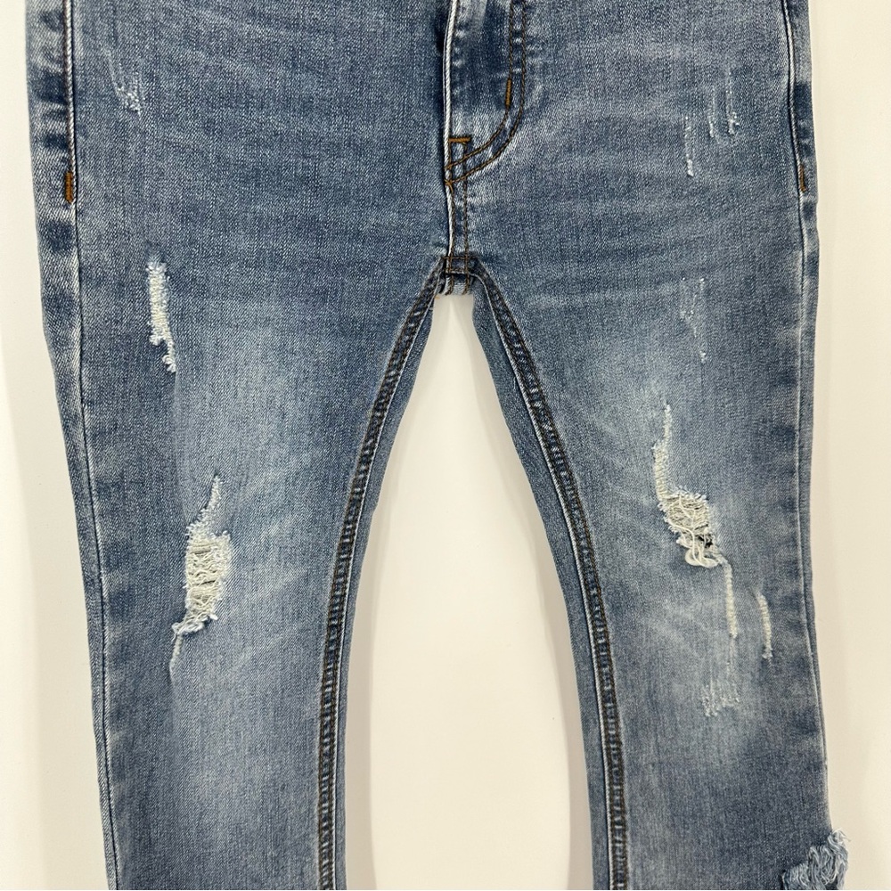 Hayden Girls Jeans Distressed Fringe G2100 Sz S 22474 - Picture 3 of 10